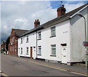 ST1600 : White houses, New Street, Honiton by Jaggery