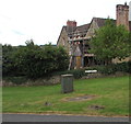 House scaffolding, English Bicknor, Gloucestershire