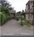 This way to the village church, English Bicknor, Gloucestershire