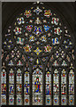 SX9292 : West window, Exeter Cathedral by J.Hannan-Briggs