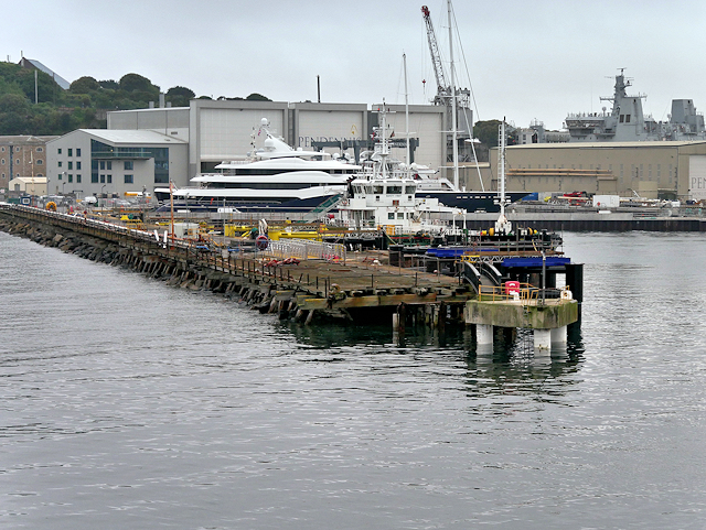 Falmouth Docks, The Eastern Breakwater