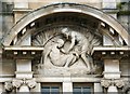 SJ8496 : Manchester Royal Infirmary: Architectural detail (2) by Gerald England