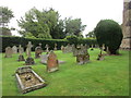 The south west part of the churchyard, Shalstone