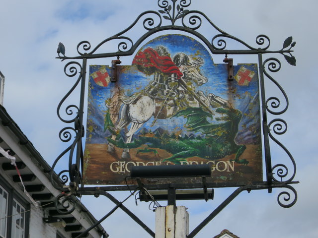 George & Dragon sign
