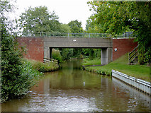 SJ6049 : Baddiley Bridge north of Wrenbury Heath in Cheshire by Roger  D Kidd