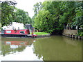 River Bulbourne leaves Grand Union Canal