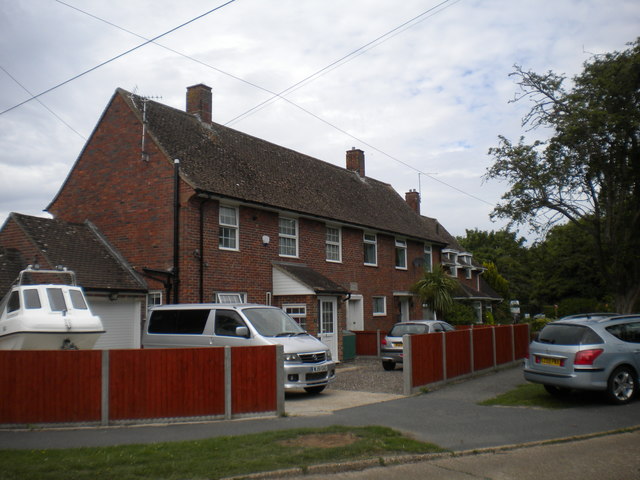 Houses on The Churchlands, New Romney