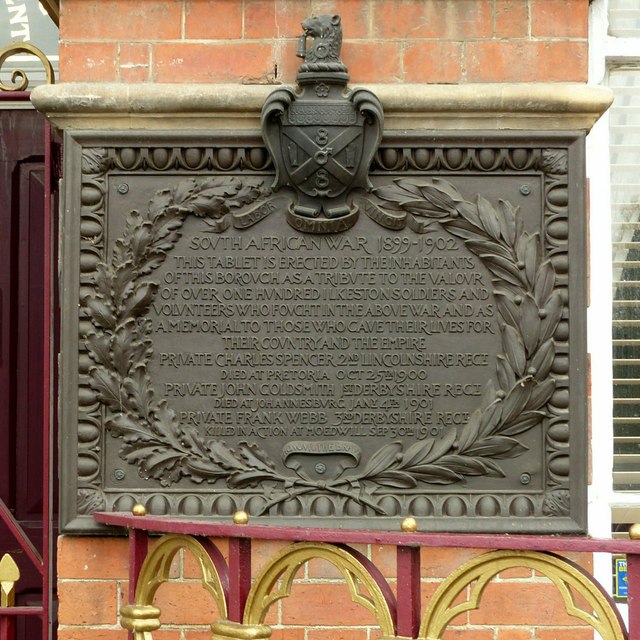 South African War memorial on the Town Hall