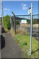 Footpath beside Malvern Technology Centre