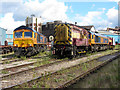 Locomotives at Celsa steelworks