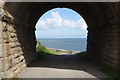 Under the railway at Old Colwyn