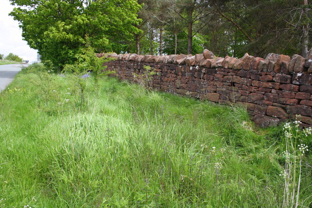 Dry stone wall beside Salkeld Road