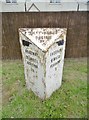 Old Milepost by the A44, Pitchers Hill, Wickhamford