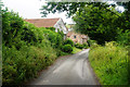 Lane passing Tilbury Farm