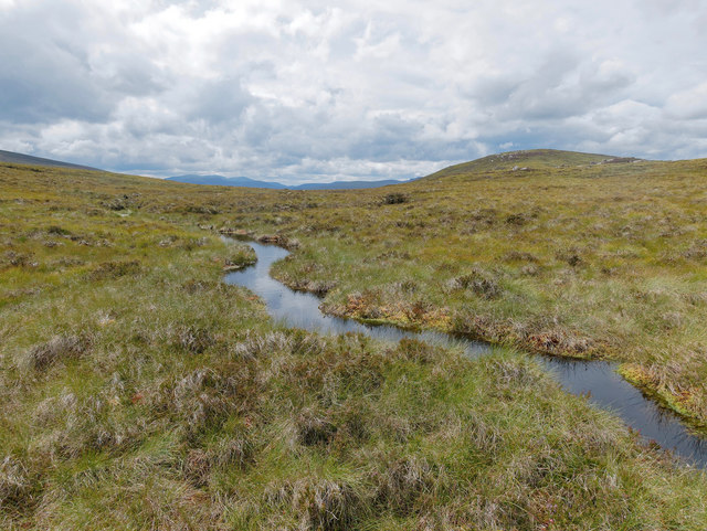 Wet ground below Cnoc Thorcaill