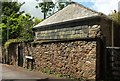 Wall on Bourton Lane, Totnes