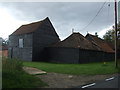 TL5107 : Farm buildings, Weald Lodge by JThomas