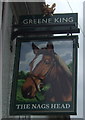 Sign for the Nags Head, Moreton