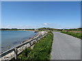 View West along the sea front at Knockinelder