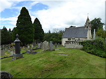 NH5445 : Wardlaw Mausoleum and cemetery, Kirkhill by Euan Nelson