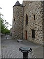 Small model of Cathedral Square outside St Mungo museum