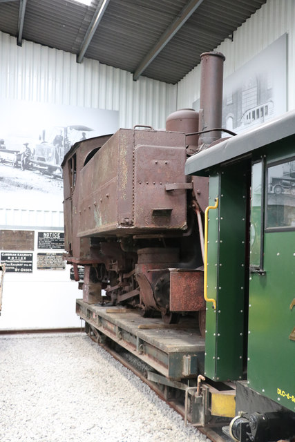Statfold Barn Railway - unrestored locomotive