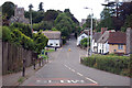 A377 through Newton St Cyres