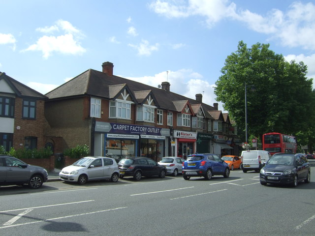 Shops on Lea Bridge Road (A104)