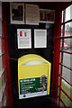 Former telephone kiosk on Main Street, North Duffield