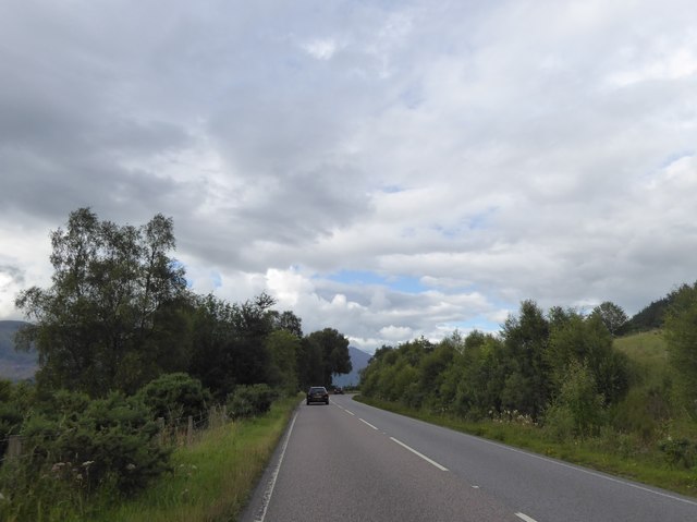 A82 north of Stronaba