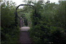 TQ0175 : Bridge on the Wraysbury to Horton path by Robert Eva