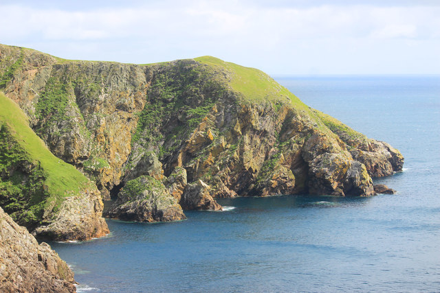 Cliffs at  the Horse of Burravoe