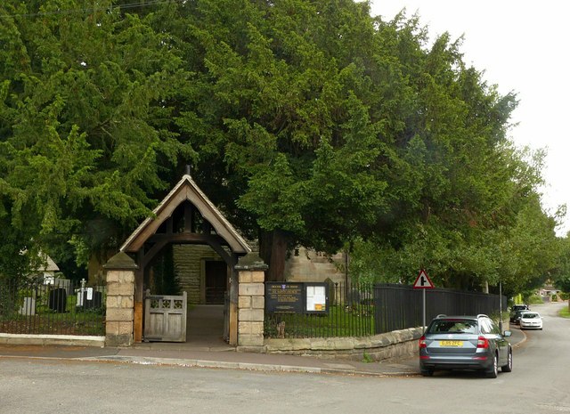 Lych gate, All Saints Church, Ockbrook