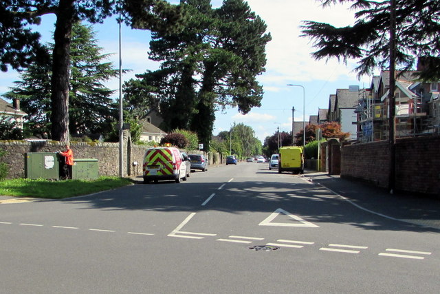 Western end of Church Road, Whitchurch, Cardiff