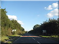 Entering Postcombe on the A40