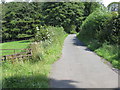 Barse Beck Lane heading eastward