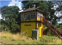 NY5046 : Armathwaite signal box by Graham Hogg
