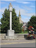 NO3911 : Scottish Independence memorial in Ceres by M J Richardson