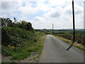 The lane to Llaneuddog and Brynrefail