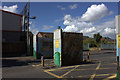 J3174 : Springfield Road barrier, Belfast by Robert Eva