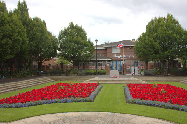 Memorial gardens, Shankill Road, Belfast