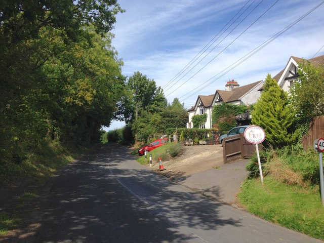 Hunton Road, Chainhurst © Chris Whippet :: Geograph Britain and Ireland