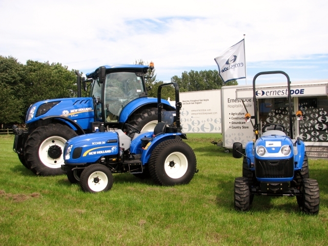 New Holland tractor and quad bikes © Evelyn Simak :: Geograph Britain ...