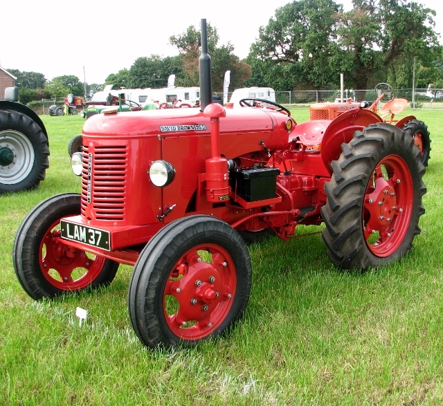 Vintage David Brown 25D tractor © Evelyn Simak :: Geograph Britain and ...