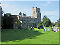 Withersfield church and churchyard