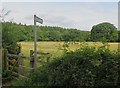 Public footpath R4 towards Quarr, Isle of Wight