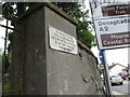 Reward Notice on the gate pillar of Templecranny Church, Portaferry