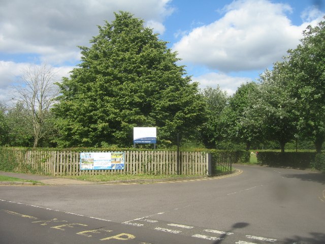 The Vyne School entrance