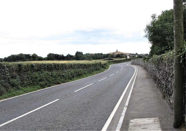 View South along Coach Road, Portaferry
