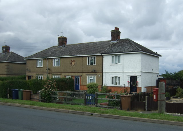 Houses on Wimblington Road, March